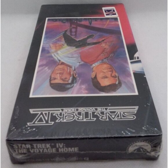 Star Trek IV The Voyage Home VHS Factory Sealed Paramount Watermarks - Picture 5 of 12